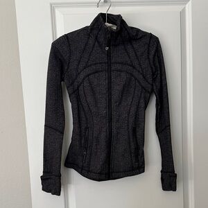 Lululemon Women’s Define Jacket in Grey/Black Herringbone